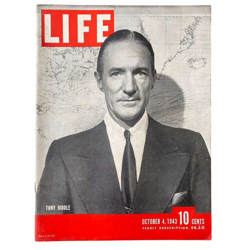 Life Magazine October 4 1943 The Allied South Pacific Advance